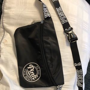 Victoria’s Secret PINK black fanny pack